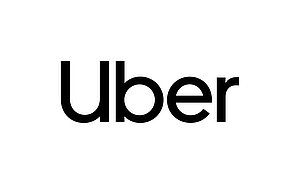 Neue Barrierefreiheitsfunktionen in der Uber App Logo mit Text "uber"